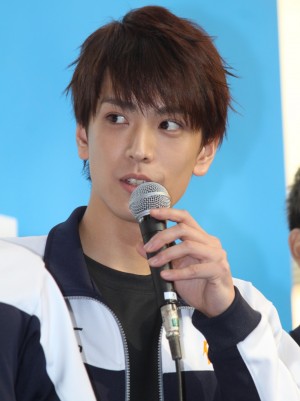 黒羽麻璃央、『男水！』キックオフイベントに出