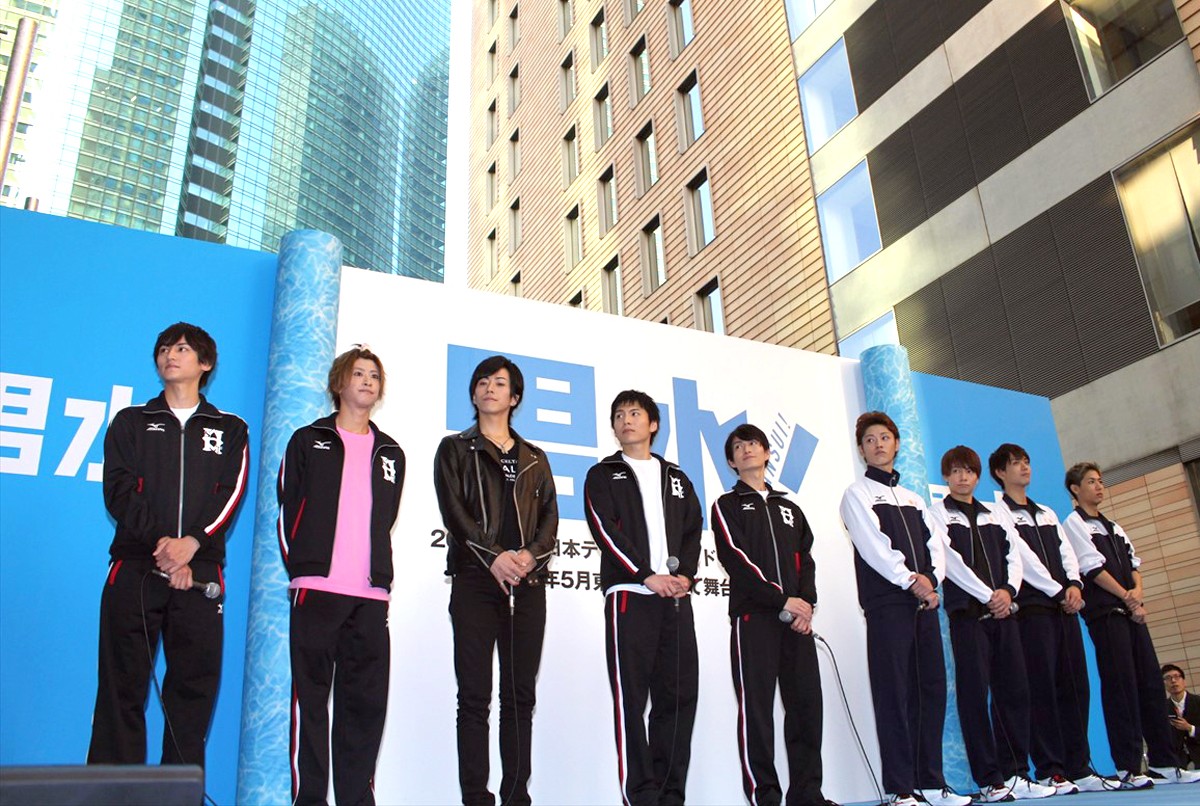 『男水！』松田凌、「絆を深め戦っていく」と意気込み　宮崎秋人の肉体もオススメ？