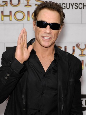 レッドカーペットに登場したジャン＝クロード・ヴァン・ダム