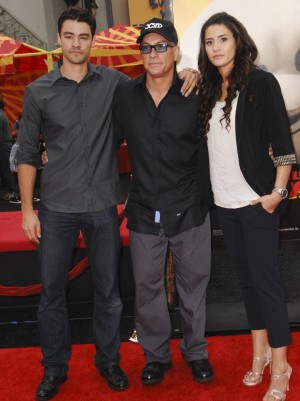 レッドカーペットに登場したジャン＝クロード・ヴァン・ダム