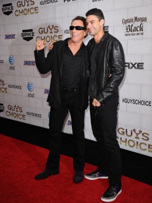 レッドカーペットに登場したジャン＝クロード・ヴァン・ダム