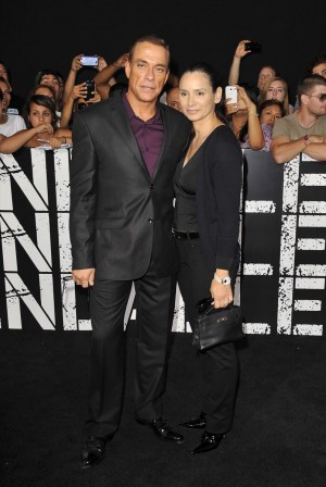 レッドカーペットに登場したジャン＝クロード・ヴァン・ダム