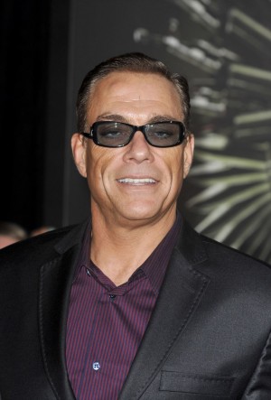 レッドカーペットに登場したジャン＝クロード・ヴァン・ダム