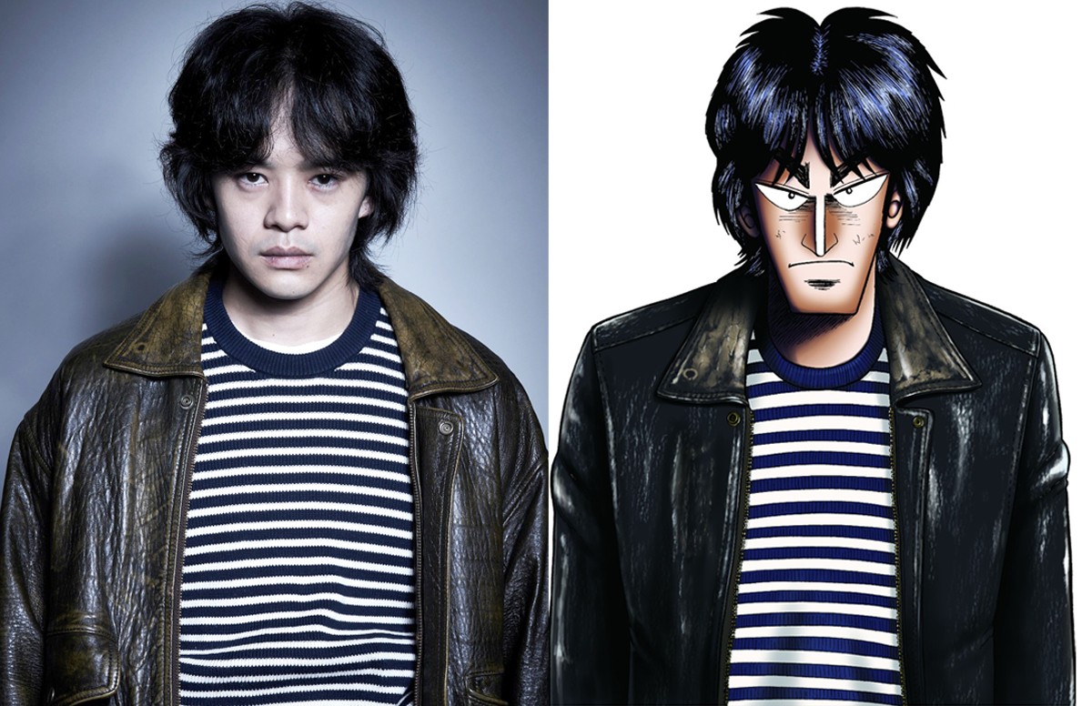池松壮亮、『銀と金』で連ドラ初主演!(右は、原作の福本伸行が書き下ろした主人公・森田鉄雄)