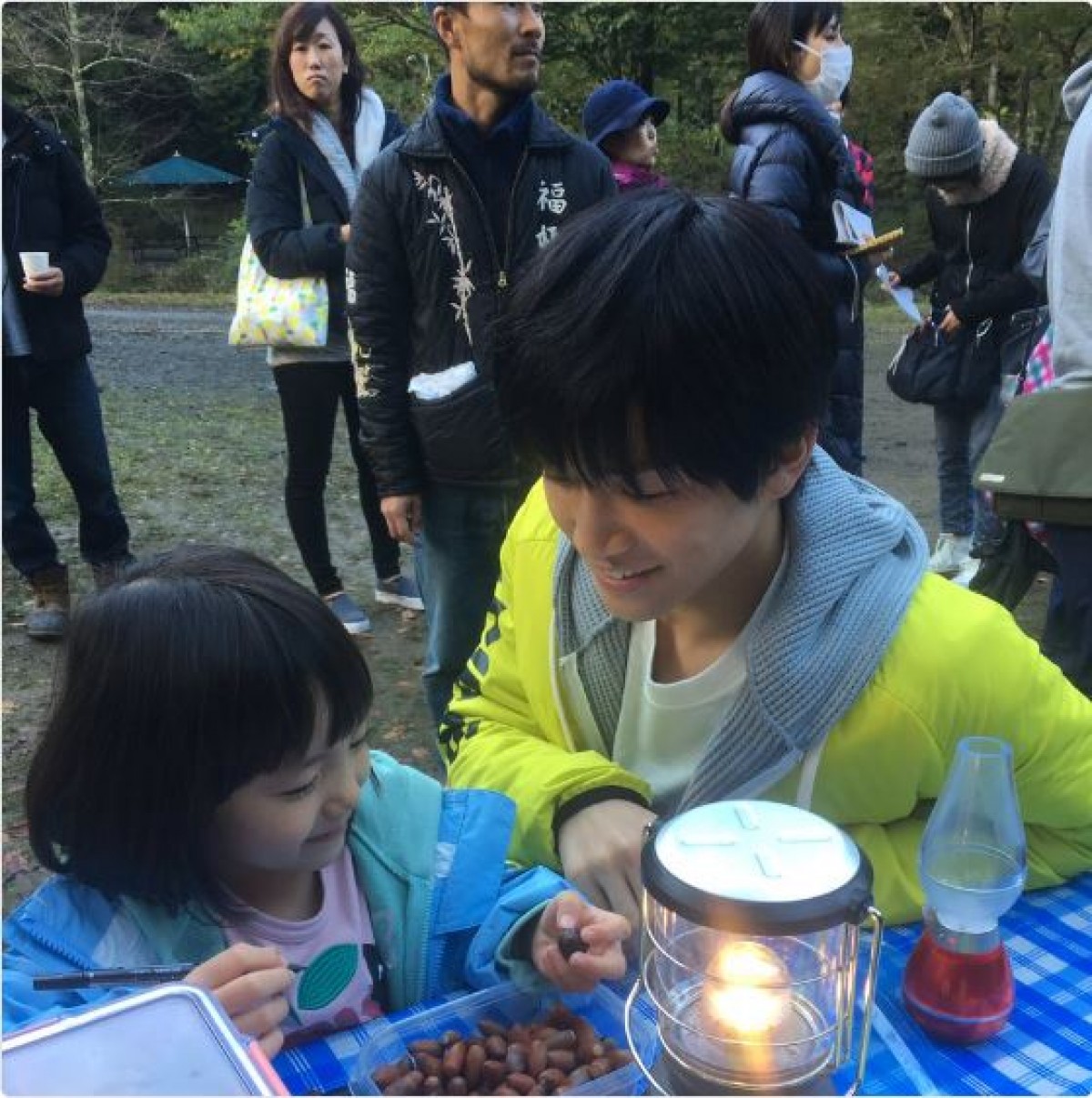 『砂の塔』岩田剛典、“そらちゃん”とのほのぼのショットに「がんちゃんパパみたい」