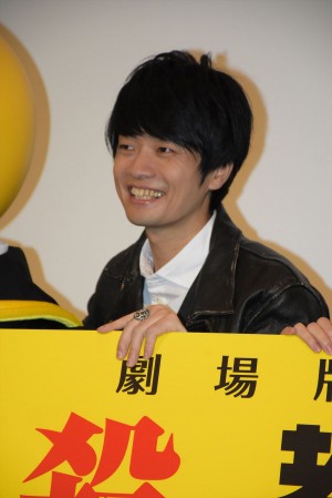 『劇場版「暗殺教室」365日の時間』の舞台挨拶に出席した、福山潤