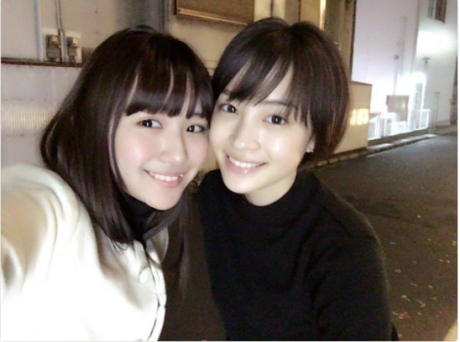 やっぱり似ている!浅川梨奈と広瀬すずがツーショット