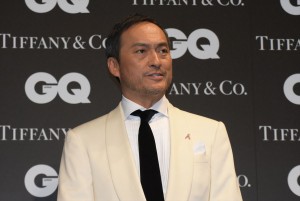 「GQ MEN OF THE YEAR 2016」授賞記者会見に出席した、渡辺謙