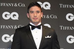 「GQ MEN OF THE YEAR 2016」授賞記者会見に出席した、ベイカー茉秋