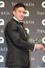 「GQ MEN OF THE YEAR 2016」授賞記者会見に出席した、ベイカー茉秋