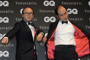 「GQ MEN OF THE YEAR 2016」授賞記者会見に出席した、トレンディエンジェル
