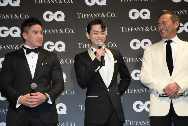 「GQ MEN OF THE YEAR 2016」授賞記者会見20161121