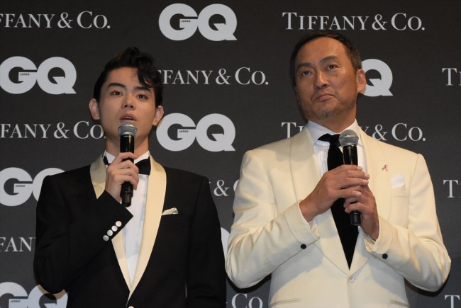 「GQ MEN OF THE YEAR 2016」授賞記者会見20161121