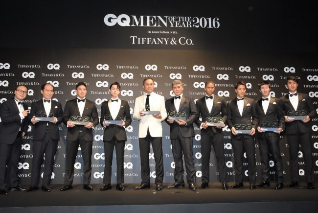 「GQ MEN OF THE YEAR 2016」授賞記者会見20161121