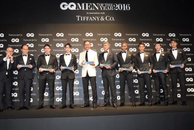 「GQ MEN OF THE YEAR 2016」授賞記者会見20161121