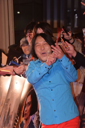 『ファンタスティック・ビーストと魔法使い の旅』ジャパンプレミアに出席した、永野