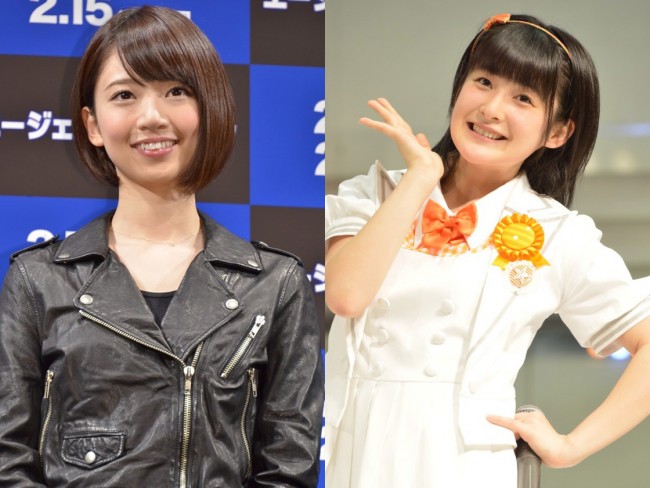 アイドルグループ卒業とともに芸能界引退を発表した乃木坂46橋本奈々未（左）カントリー・ガールズ嗣永桃子（右）