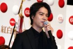 NHK紅歌合戦 初出場歌手発表」記者会見に出席した、桐谷健太