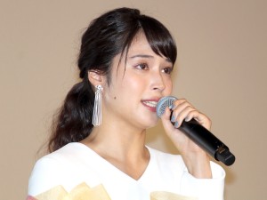 広瀬アリス、映画『L－エル－』初日舞台挨拶に登場