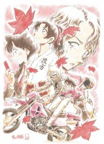 映画『名探偵コナン』新作タイトルは“から紅の恋歌”　平次と和葉の関係に変化か!?