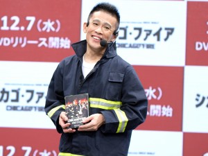 柳沢慎吾、海外ドラマ『シカゴ・ファイア』DVD発売イベントに登場
