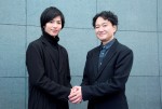舞台『春のめざめ』で主演する志尊淳と演出の白井晃