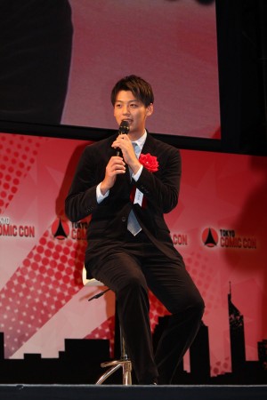 竹内涼真「東京コミコン 2016」オープニングセレモニー