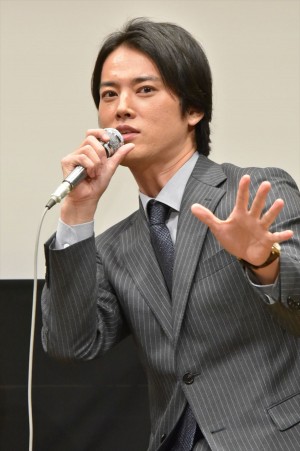 『カインとアベル』第8話先行プレミア試写イベントに出席した、桐谷健太