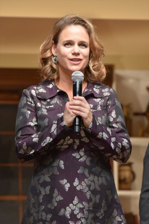 『フラーハウス』ジャパン・プレミアイベントに出席した、アンドレア・バーバー