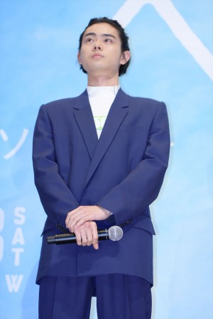 映画『キセキ ーあの日のソビトー』完成披露試写会に出席した、菅田将暉