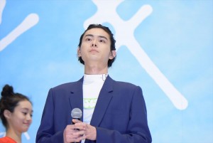 映画『キセキ ーあの日のソビトー』完成披露試写会に出席した、菅田将暉