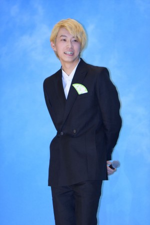 映画『キセキ ーあの日のソビトー』完成披露試写会に出席した、杉野遥亮