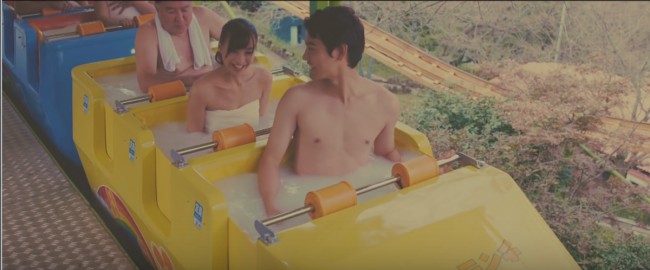 海外メディアでも紹介された、プロモーション動画「spamusement park project 湯～園地計画」