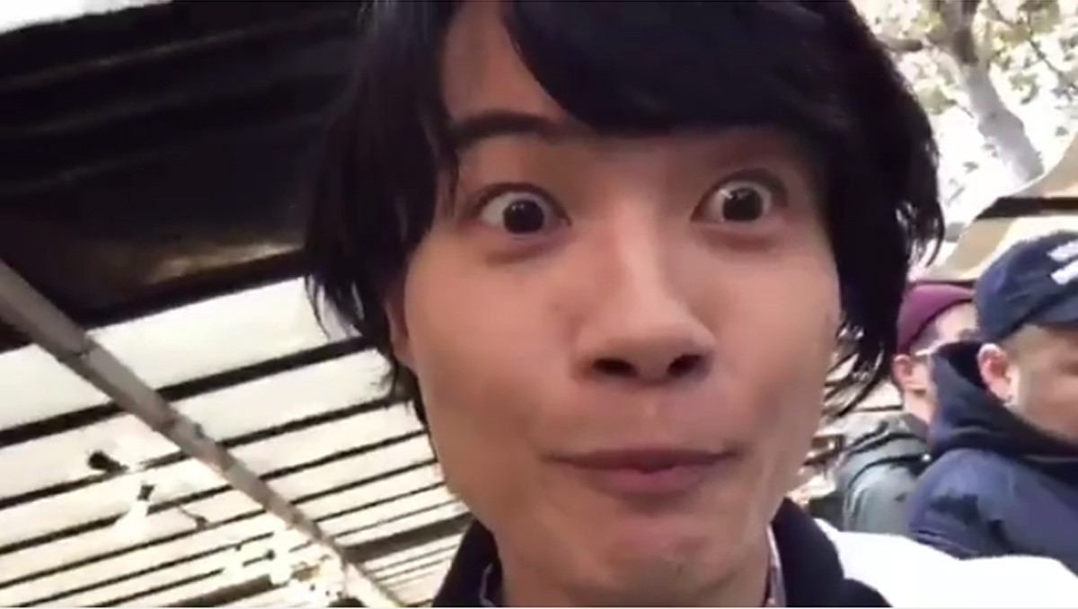 神木隆之介、パリの市場から目を見開いて「セボン!」