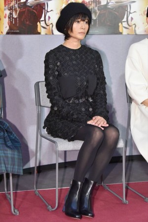 『精霊の守り人　悲しき破壊神』試写会に出席した、真木よう子