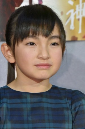 『精霊の守り人　悲しき破壊神』試写会に出席した、鈴木梨央