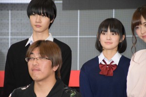 ノイタミナプロジェクト発表会 2017に出席した、桜田通、吉本実憂