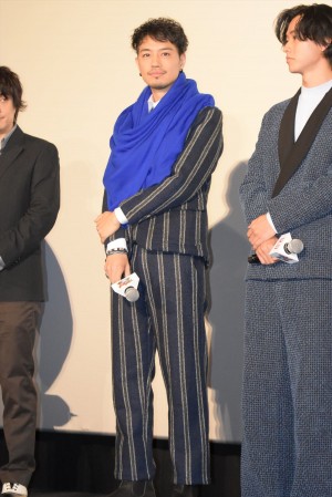 斎藤工、『映画 妖怪ウォッチ』初日舞台挨拶に登場