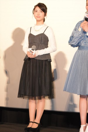 浜辺美波、『映画 妖怪ウォッチ』初日舞台挨拶に登場