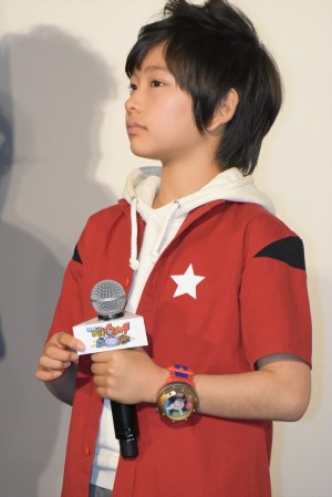 南出凌嘉、『映画 妖怪ウォッチ』初日舞台挨拶に登場