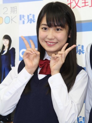 野中美希、『モーニング娘。12期 OFFICIAL BOOK』発売記念イベントに出席