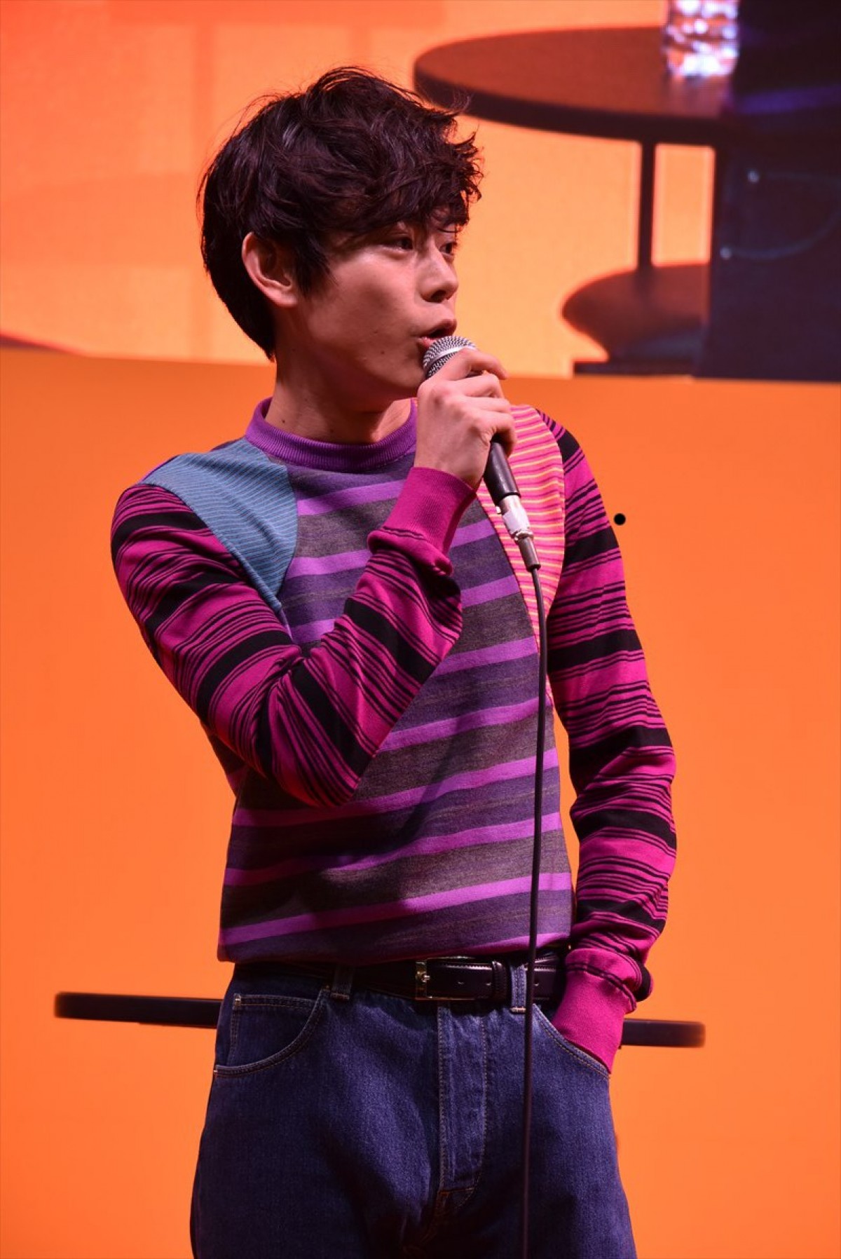 菅田将暉、「裸一貫で頑張ります！」 『帝一の國』原作・古屋兎丸の前で誓う
