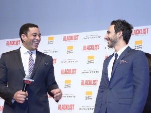『ブラックリスト　シーズン4』ジャパンプレミアに出席した、ハロルド・クーパー役のハリー・レニックス＆アラム・モジタバイ役のアミール・アリソン