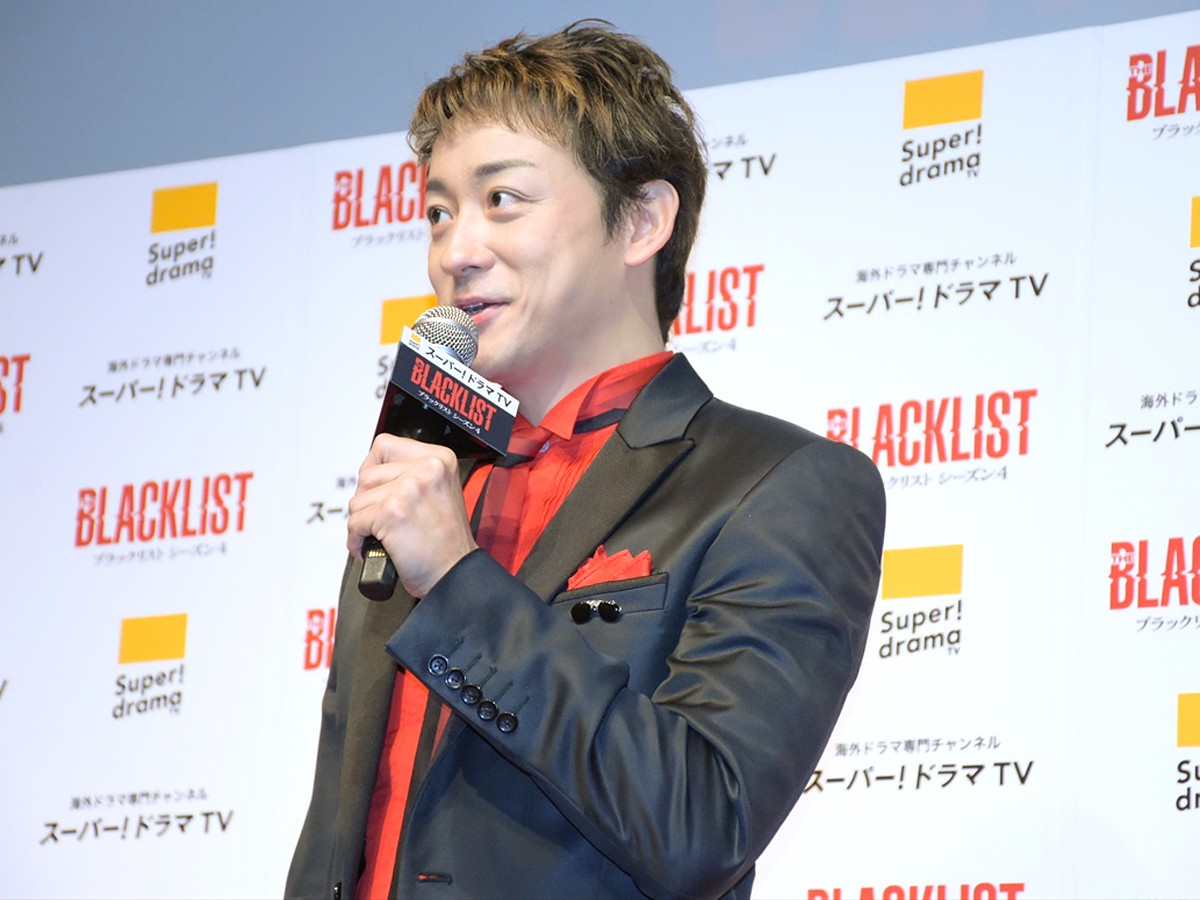 『ブラックリスト シーズン4』ジャパンプレミアに出席した、山本耕史