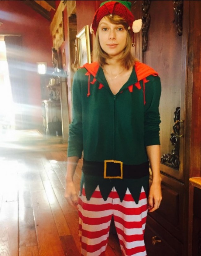 「セレブ達のクリスマス！」特集、テイラー・スウィフト、Taylor Swift