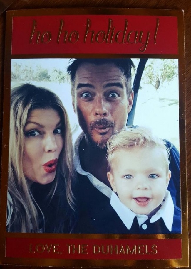 「セレブ達のクリスマス！」特集、ジョシュ・デュアメル＆ファーギー　Josh Duhamel＆Fergie