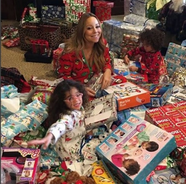 「セレブ達のクリスマス！」特集、マライア・キャリー、Mariah Carey