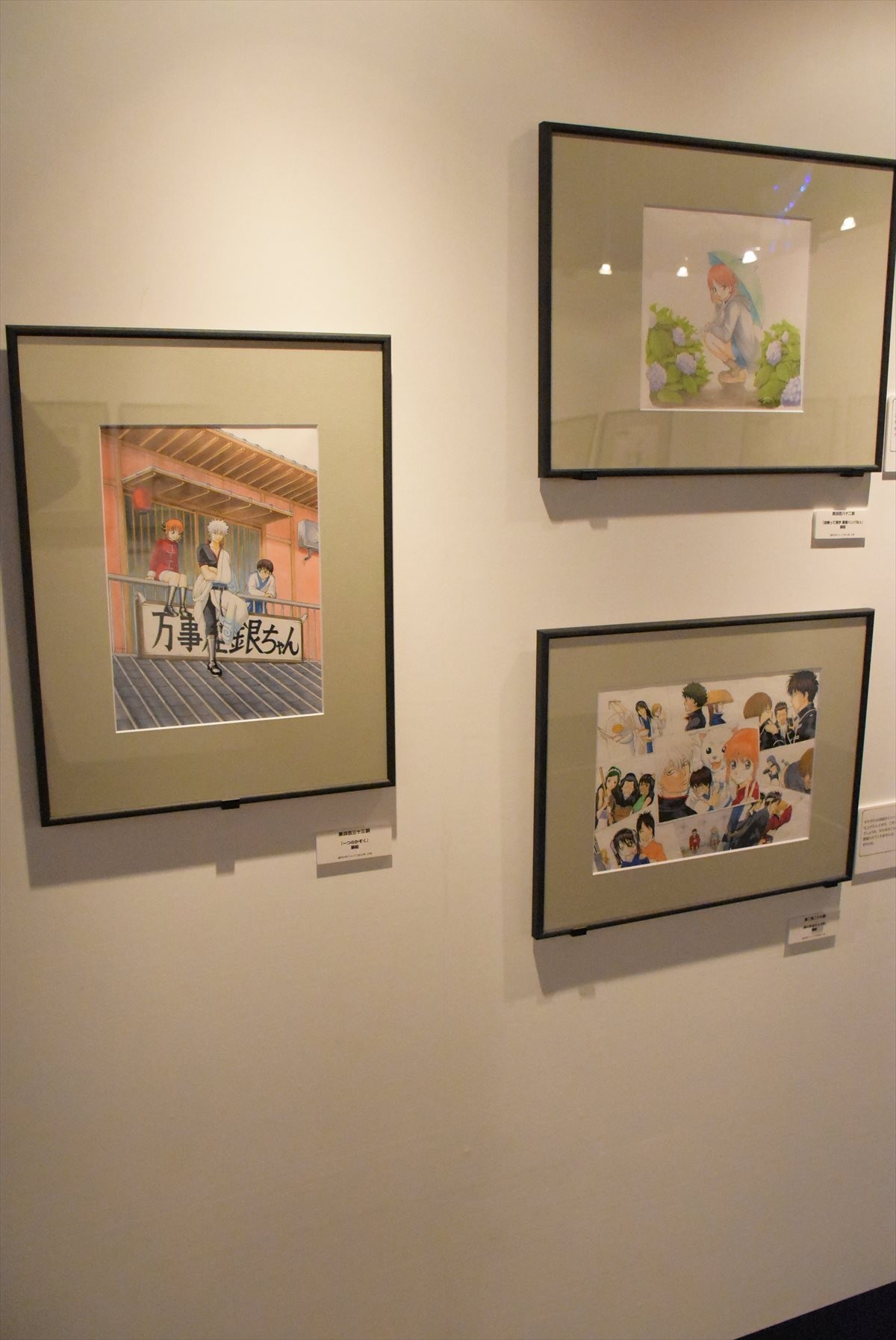 橋本環奈、神楽は「鼻ほじってます！」 『銀魂』初の展覧会ついに開幕
