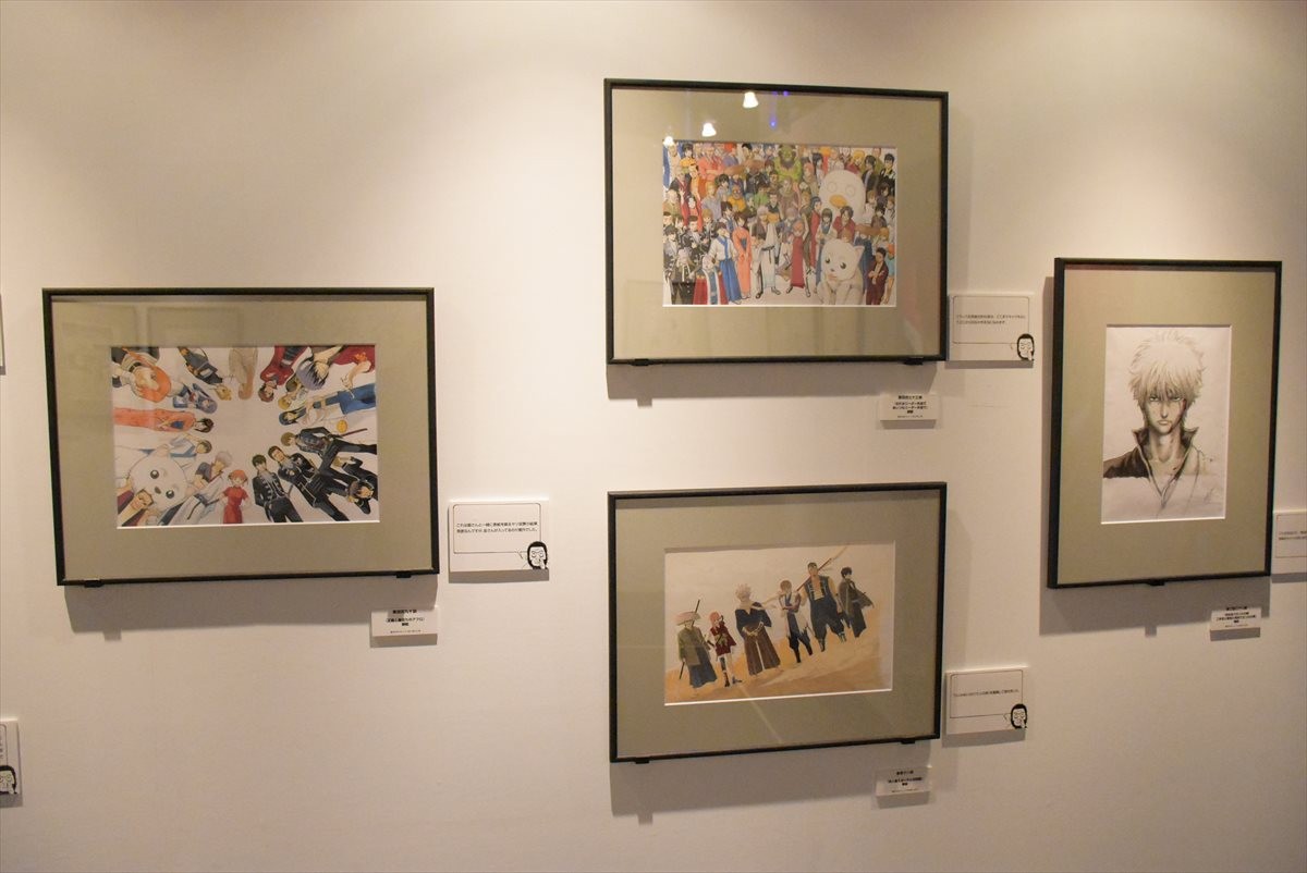 橋本環奈、神楽は「鼻ほじってます！」 『銀魂』初の展覧会ついに開幕