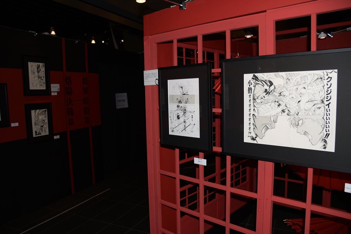 橋本環奈、神楽は「鼻ほじってます！」 『銀魂』初の展覧会ついに開幕